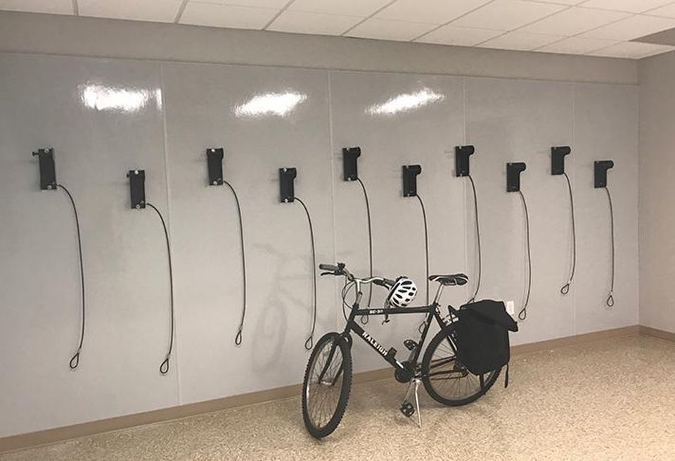 Bike storage at Park Charlotte