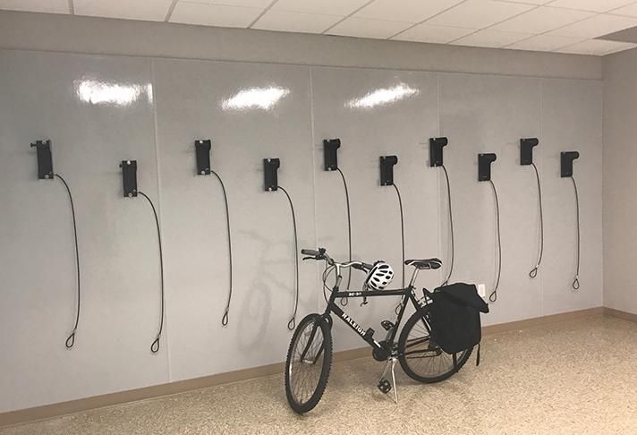 Bike storage at Park Charlotte