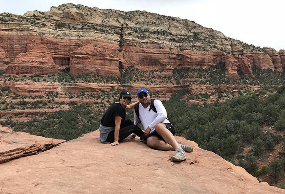 Greg and Mara Freedman in Sedona, Arizona