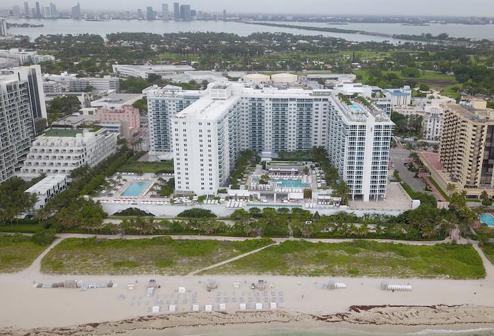 The 1 Hotel South Beach at 2341 Collins Ave. in Miami Beach
