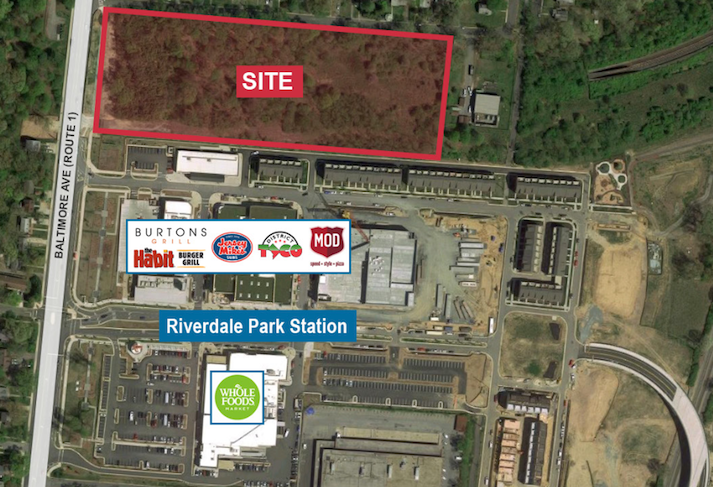 WMATA site Riverdale Park
