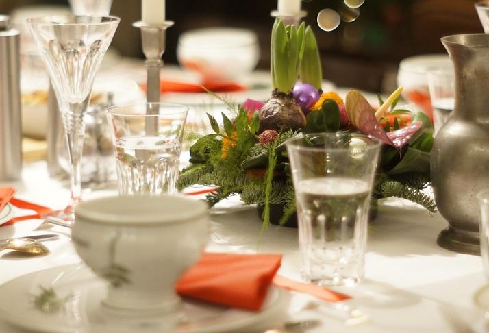 Generic Christmas Dinner Table