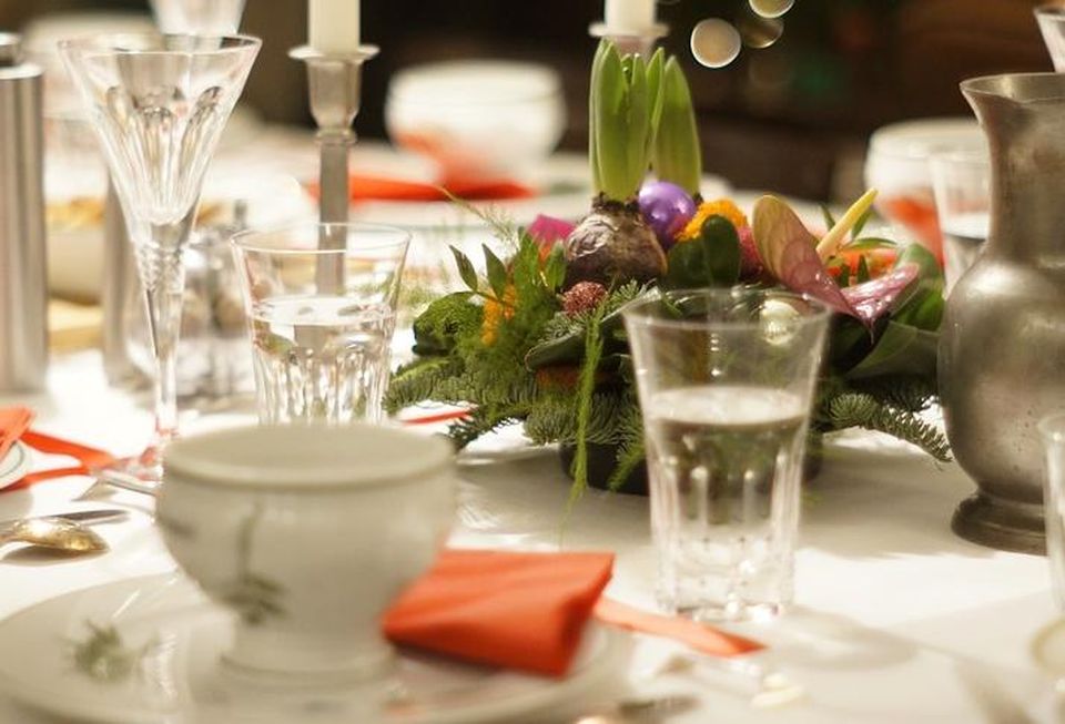 Generic Christmas Dinner Table