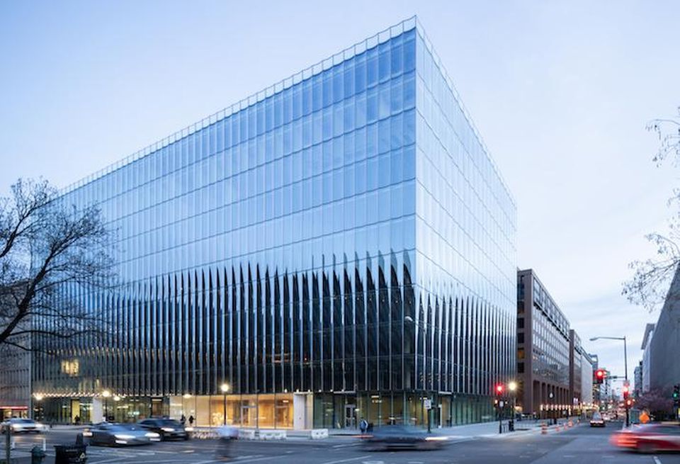 The office building at 2050 M St. NW