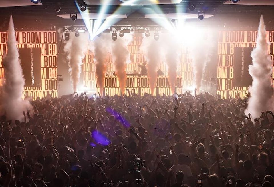 The crowd at Echostage for the Tiesto concert on June 19.