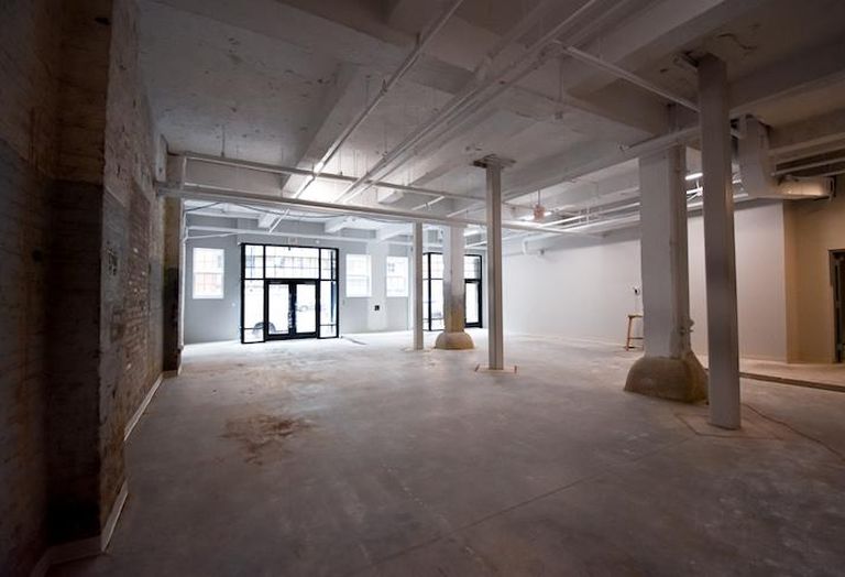 One of the first-floor commercial spaces at the Adora project in Shaw. 