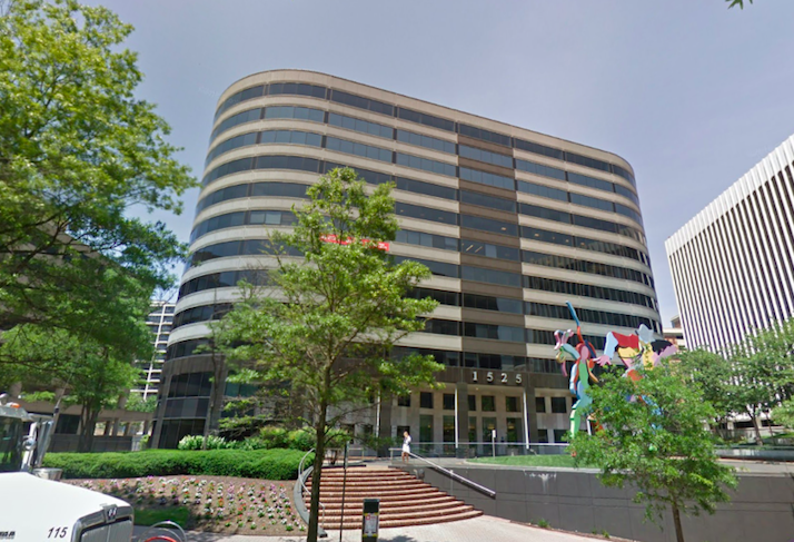 The office building at 1525 Wilson Blvd. in Rosslyn