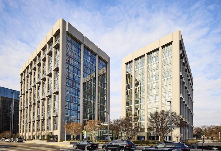 The Park + Ford apartment complex, which was converted from a former office building. 