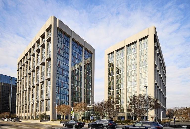 The Park + Ford apartment complex, which was converted from a former office building. 