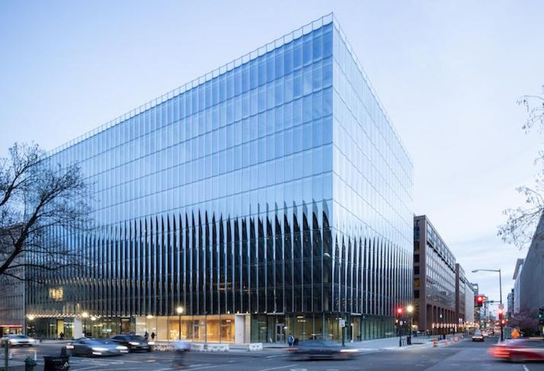 The office building at 2050 M St. NW