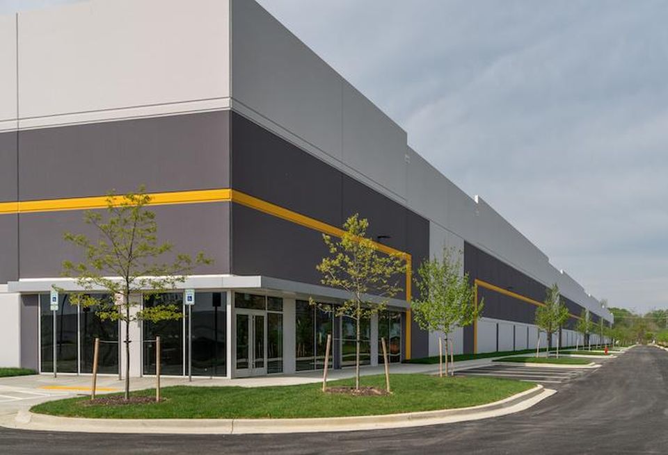 The warehouse project in Capitol Heights, Md., that Pinkard and Normandy delivered in May. 