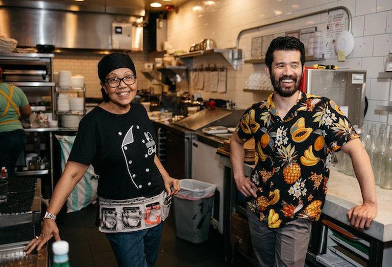 Thamee co-owners Chef Jocelyn Law-Yone and Eric Wang. 