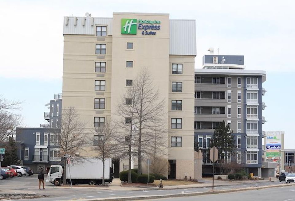 The Holiday Inn Express in Cambridge, MA.