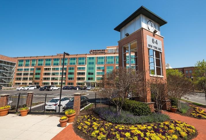 The office building at 64 New York Ave. NE. 