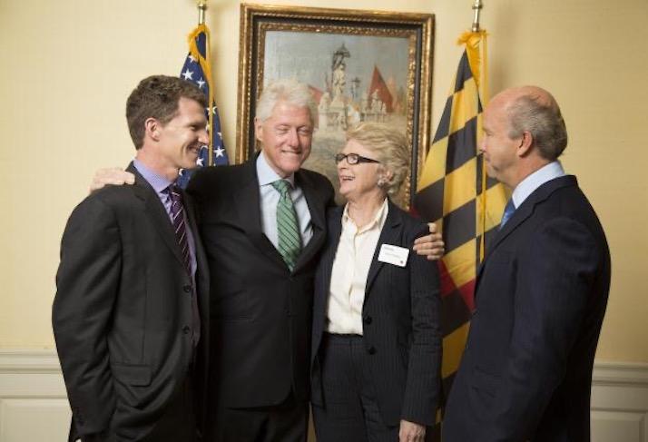 Willy Walker, former President Bill Clinton, former Time Magazine White House Photographer Diana Walker (Willy's mother) and former Rep. John Delaney. Willy Walker, former President Bill Clinton, former Time Magazine White House Photographer Diana Walker (Willy's mother) and former Rep. John Delaney.