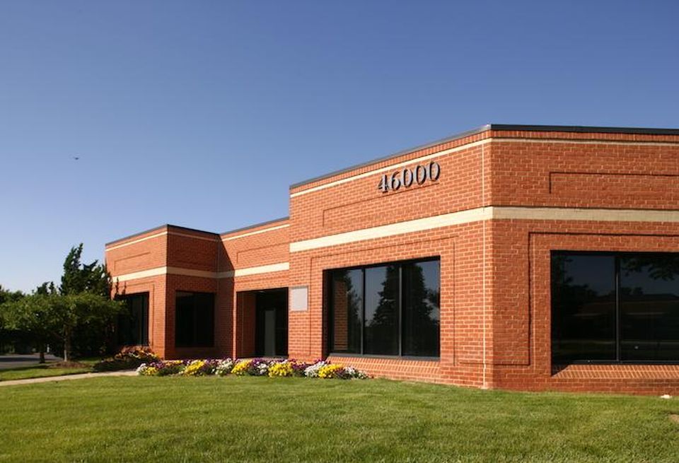 The office building at 46000 Manekin Plaza in Loudoun County