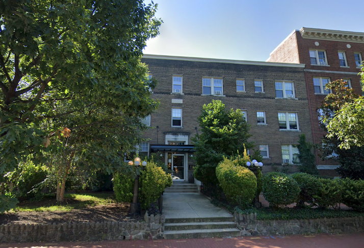 The Barbara, a 24-unit apartment building at 821 Maryland Ave. NE that Topher Swanson owns.