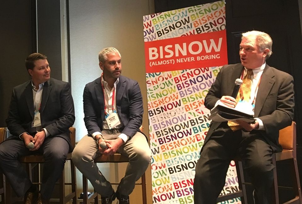 Palisade Partners president Paul Brooks, BMC Investments CEO Matthew Joblon and Transwestern SVP Tom Wanberg, who moderated