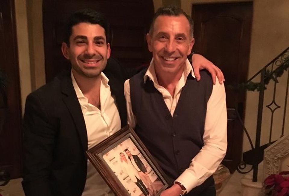 Tony Azzi (right) and Jordan Asheghian (left)