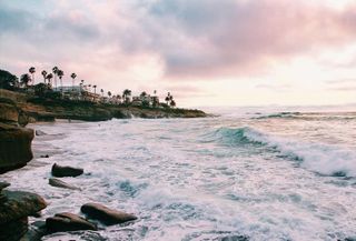 San Diego shoreline