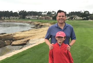 Bret Quinlan and son
