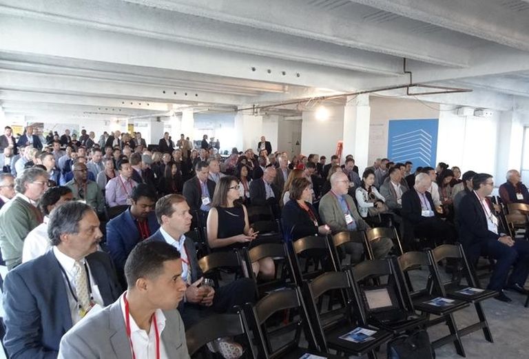 audience at 1330 Broadway