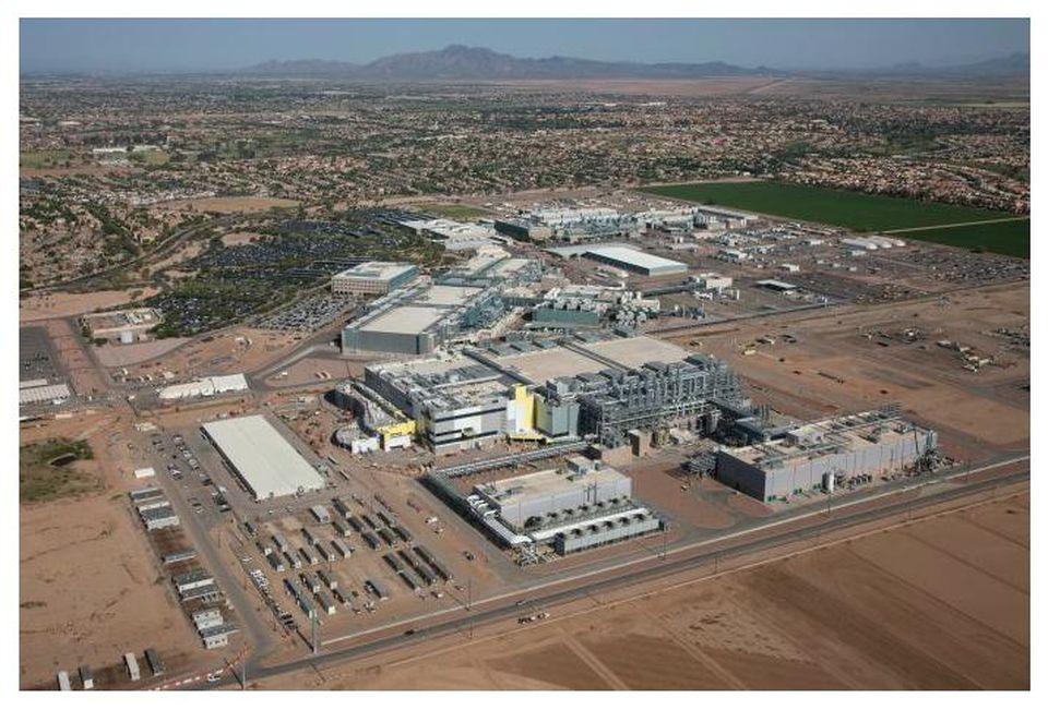 Intel's Fab 42 plant in Chandler, Ariz.