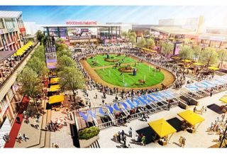 Rendering of Woodbine Station in Toronto