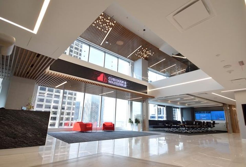 Cushman & Wakefield's new downtown LA headquarters in Wilshire Grand Center
