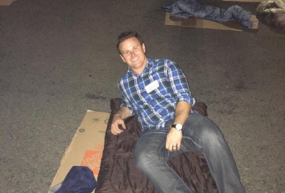 Gregg Applefield, Sleep Out, Covenant House