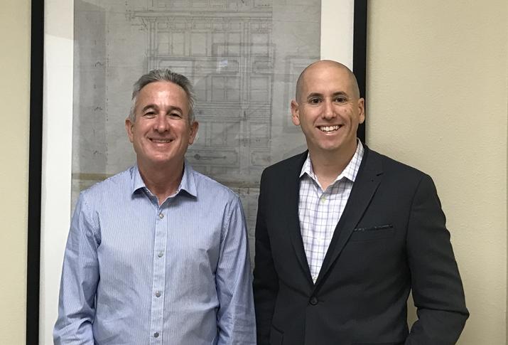 Mark Weinstein and Peter Strauss