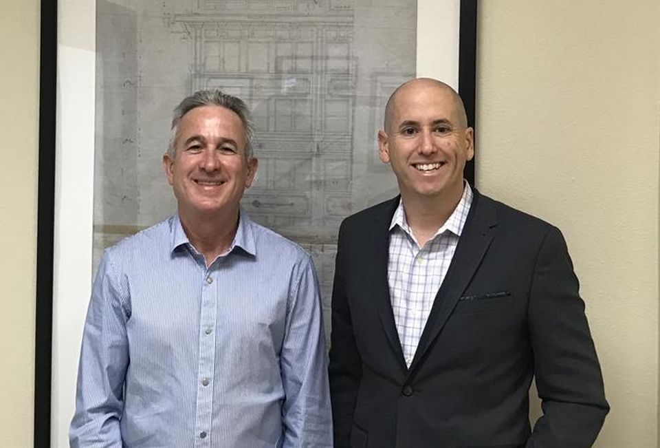 Mark Weinstein and Peter Strauss