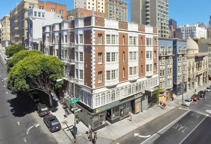 610 Leavenworth, one of the apartment buildings Veritas and Ivanhoe purchased this week
