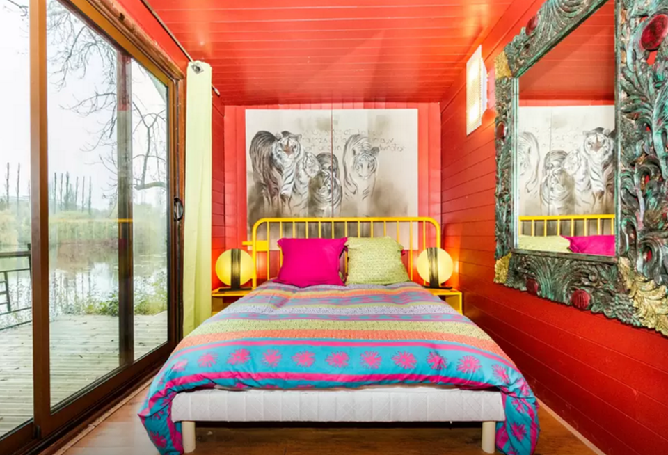 A shipping container conversion home in France on Airbnbcredit: Airbnb