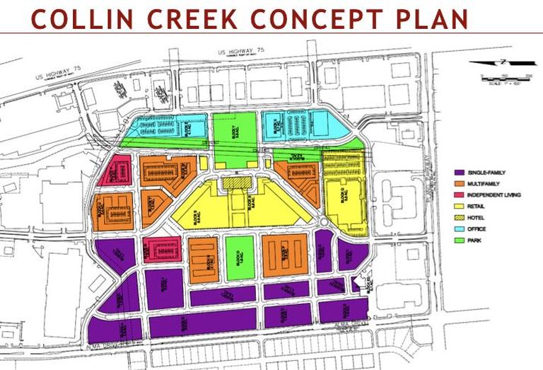 Collin Creek Mall Concept Plan