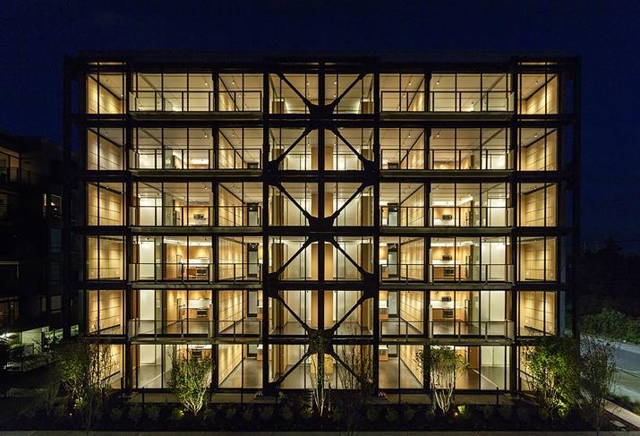 Seattle's 47+7 residential building
credit: SLI