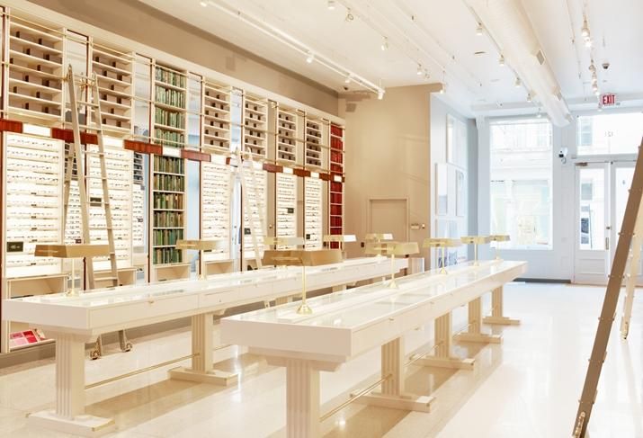 Warby Parker's NY flagship store on Greene Streetcredit: Warby Parker