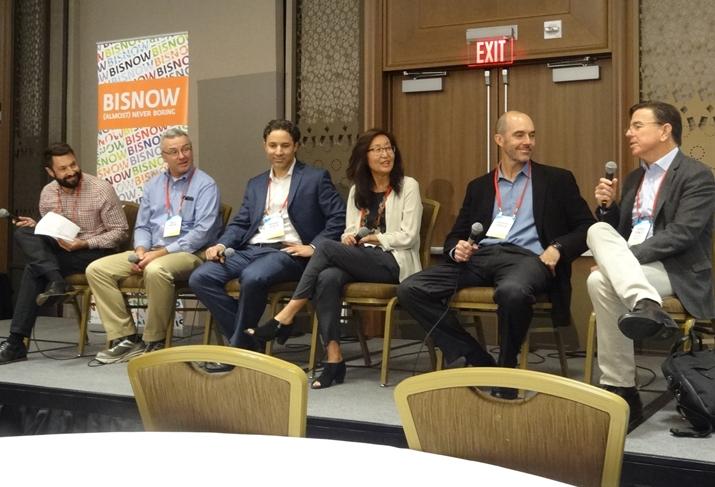 Creo Landscape Architects' Todd Lansing, Pankow's Wally Naylor, Lowney Architecture's Anthony Cataldo, Windflower Properties' Fei Tsen, HKS' Brendan Dunnigan and Panoramic Investments' Patrick Kennedy