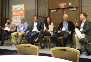 Creo Landscape Architects' Todd Lansing, Pankow's Wally Naylor, Lowney Architecture's Anthony Cataldo, Windflower Properties' Fei Tsen, HKS' Brendan Dunnigan and Panoramic Investments' Patrick Kennedy