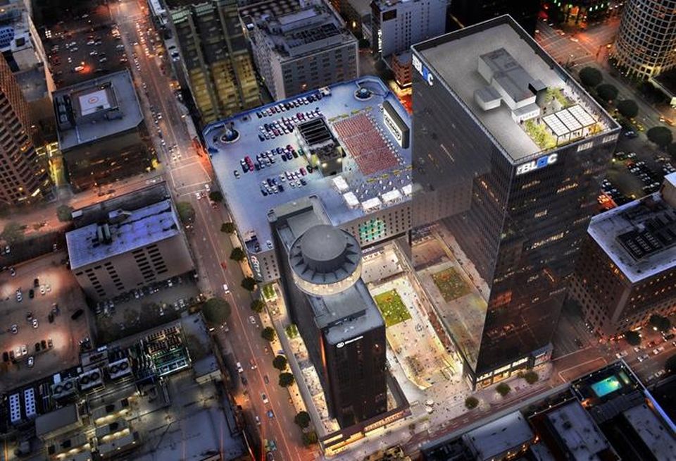 The Bloc Aerial View