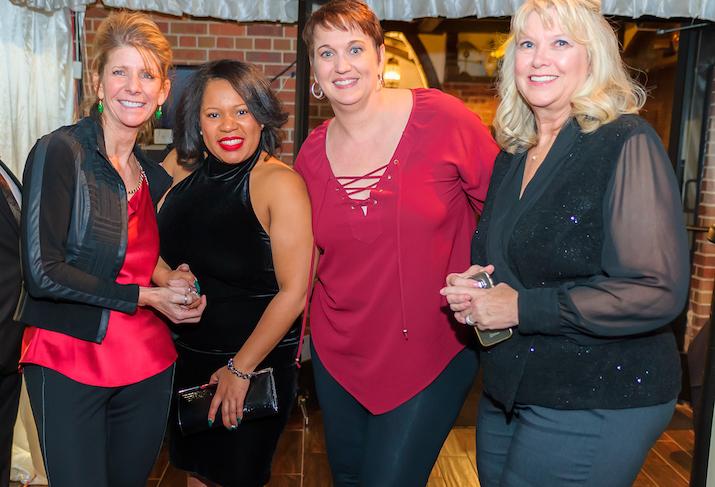 From left, Rene Wineland, Angela Doss, Terri Redman, Karen Johns