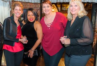 From left, Rene Wineland, Angela Doss, Terri Redman, Karen Johns