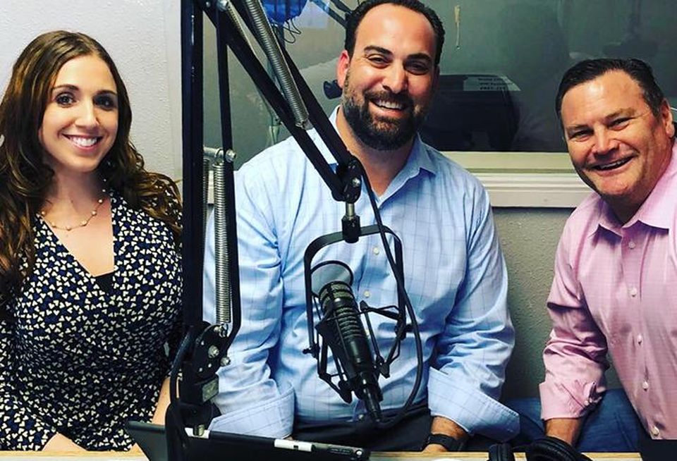 Natalie Wainwright Dan Palmeri, SIOR and Greg Johnson on the Morning Hustle with the VEGASCRETEAM