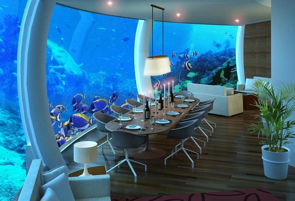 Concept art for underwater hotelcredit: 