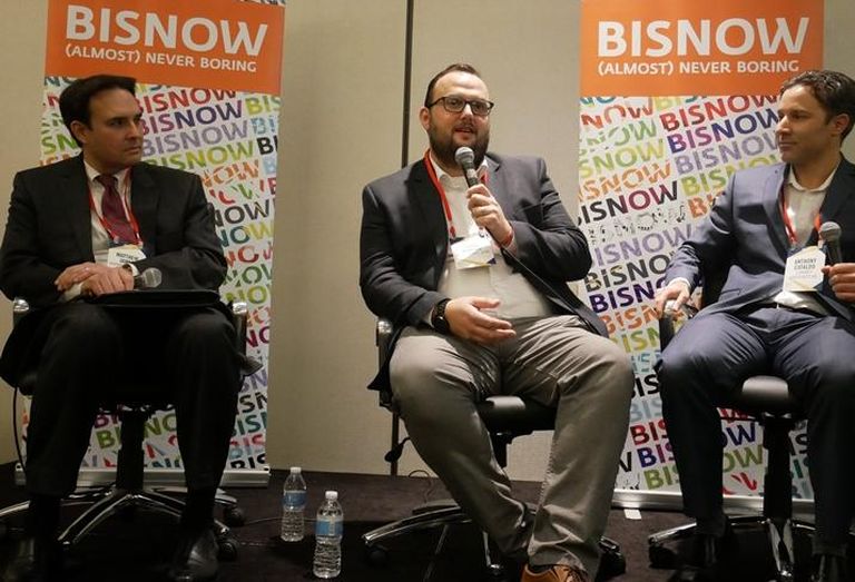 Hopkins & Carley associate Matthew James, San Jose Deputy Director of Economic Development Chris Burton and Lowney Architecture Chief Operations Officer Anthony Cataldo 