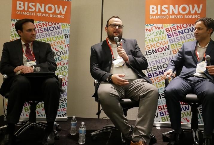 Hopkins & Carley associate Matthew James, San Jose Deputy Director of Economic Development Chris Burton and Lowney Architecture Chief Operations Officer Anthony Cataldo 