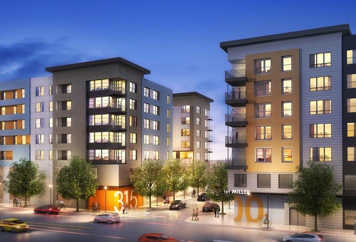 New multifamily development for South San Francisco
credit: Sares Regis Group of Northern California