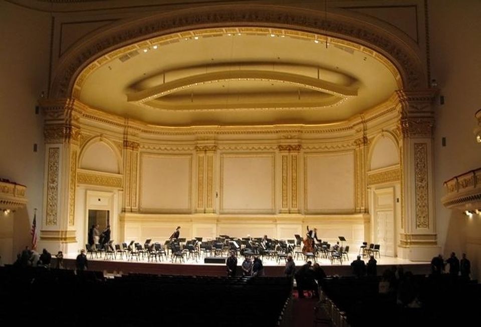 Carnegie Hall in New Yorkcredit: Wholtone (image is public domain)