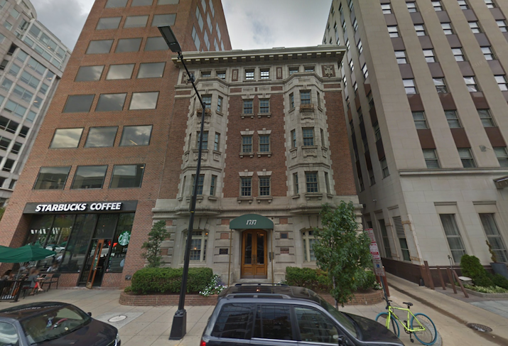The office building at 1737 H St. NW