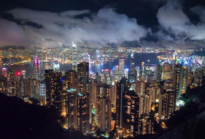 Hong Kong skyline 